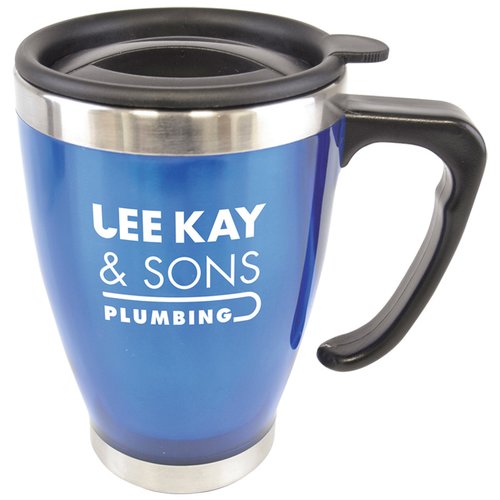 DISC 400ml Shaped Travel Mug Main Image