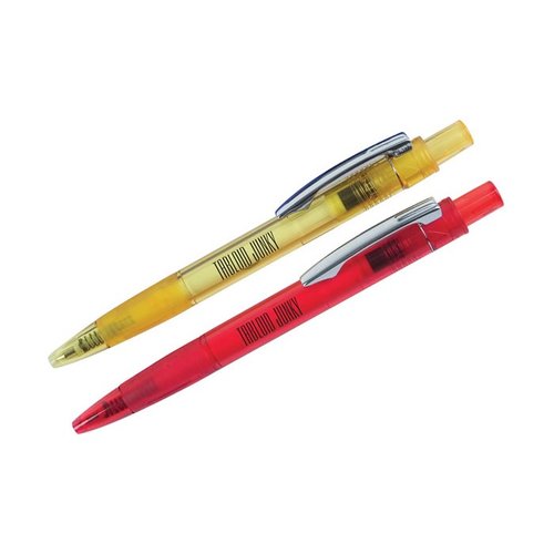 DISC Translucent Compact Ballpen - Clearance Main Image