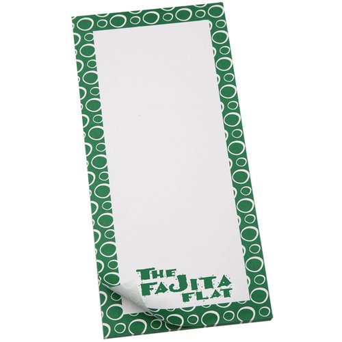 Slimline 50 Sheet Notepad - Pebbles Design Main Image