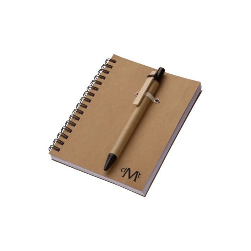 A6 Recycled Notebook & Pen Main Image