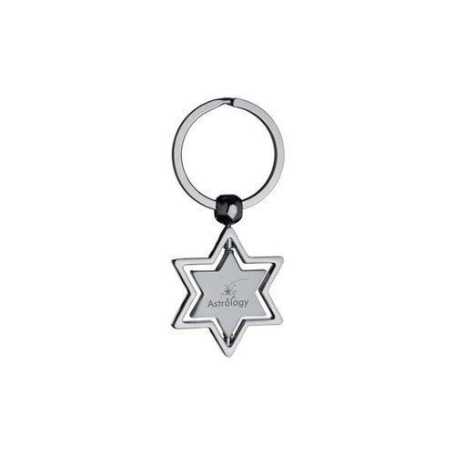 DISC Metal Star Keyring Main Image