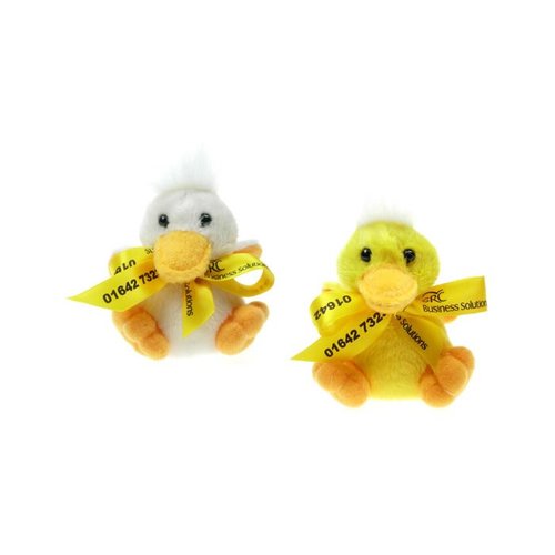 DISC Duck Soft Toy with Bow Main Image