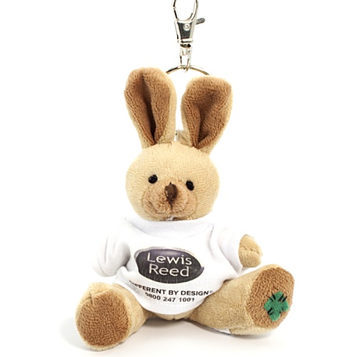 Rabbit Keyring with T-Shirt Main Image