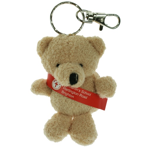 Toby Bear Keyring with Sash Main Image