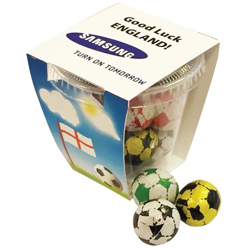 Chocolate Football Tub Main Image