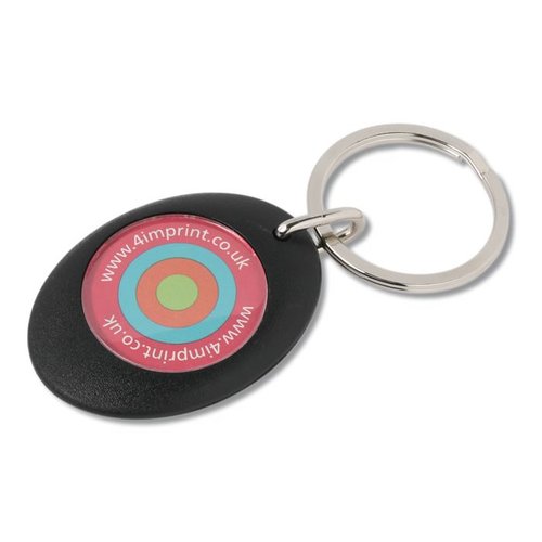 DISC Carro Trolley Coin Keyring Main Image