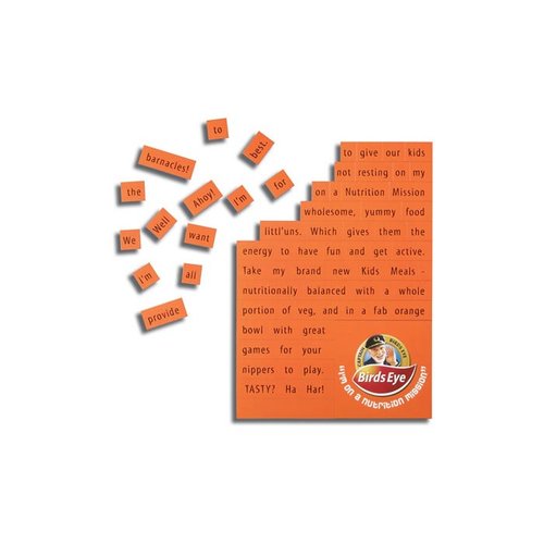 A5 Magnetic Word Game Main Image