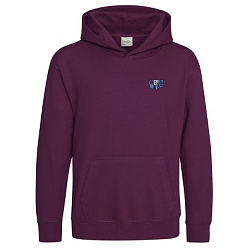 AWDis Kid's College Hoodie - Embroidered Main Image