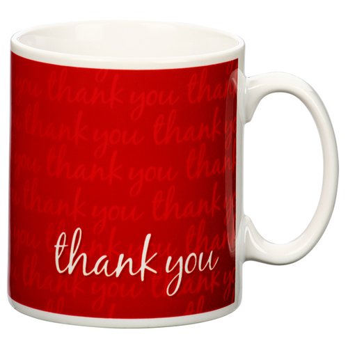 Cambridge Mug - Thank You Design Main Image
