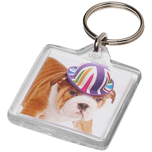 Vial Square Adview Keyring Main Image