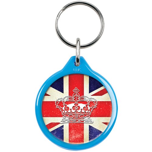 Round Promotional Keyring - Coloured - Full Colour Main Image