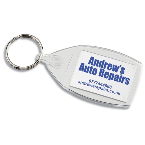 DISC Adview Keyring - Flat Clip - Digital Print Main Image