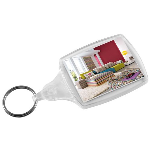DISC Promotional Keyring - Flat Clip - Digital Print Main Image