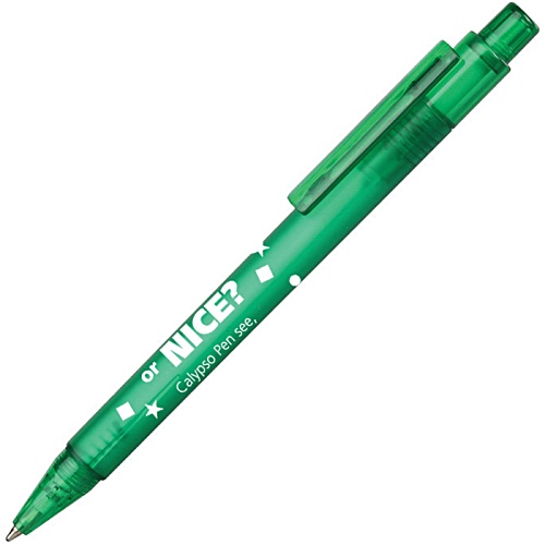 DISC Calypso Pen - Frosted - Printed Main Image