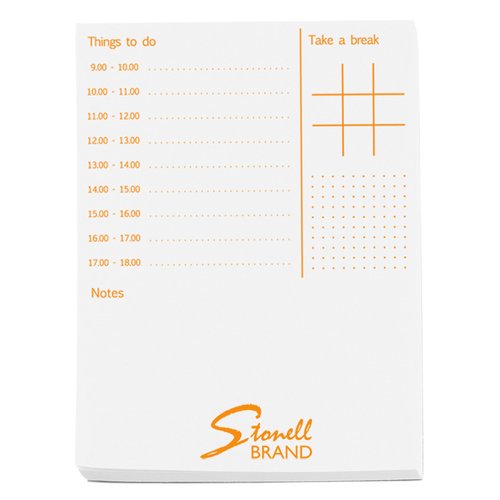 A5 25 Sheet Notepad - Take A Break Design Main Image