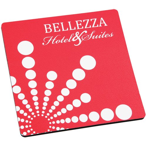 DISC Q-Mat Coaster - Square - Starburst Design Main Image