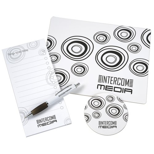 Brite-Mat Desk Set - Spiro Design Main Image