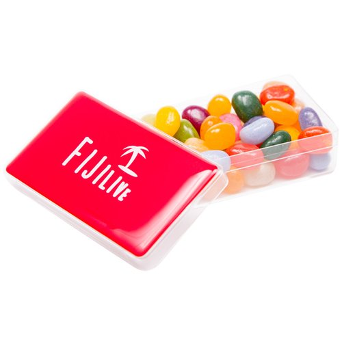 Maxi Rectangular Sweet Pot - Gourmet Jelly Beans Main Image
