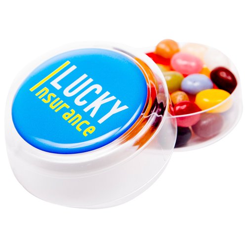 DISC Maxi Round Sweet Pot - Gourmet Jelly Beans Main Image