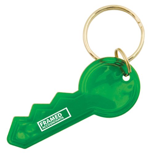 DISC Shaped Keyring - Key Main Image