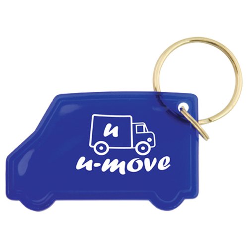 DISC Shaped Keyring - Van Main Image