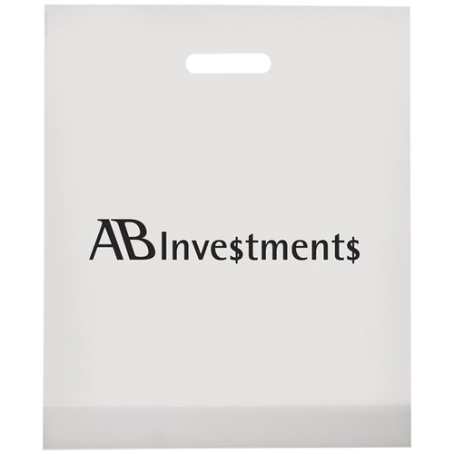 DUPL Biodegradable Promotional Carrier Bag - Large - Clear Main Image