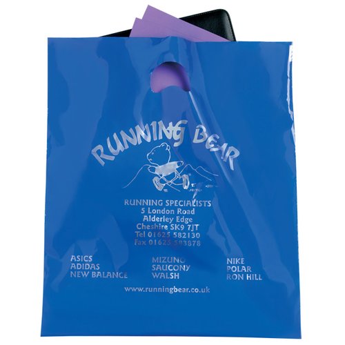 DUPL Biodegradable Promotional Carrier Bag - Large - Coloured Main Image