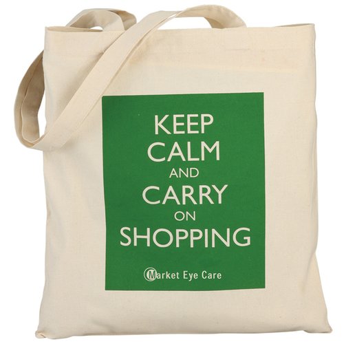 Cotton Shopper - Keep Calm Design Main Image