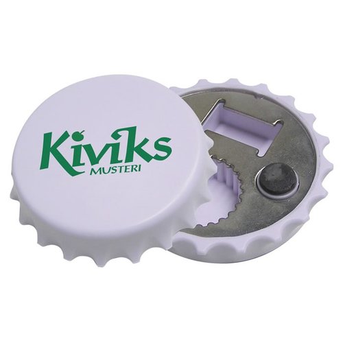 DISC Magnetic Crown Top Bottle Opener Main Image