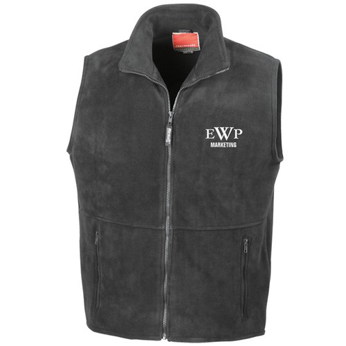 Result Fleece Bodywarmer - Embroidered Main Image