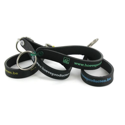 DISC Recycled Tyre Keyring Main Image