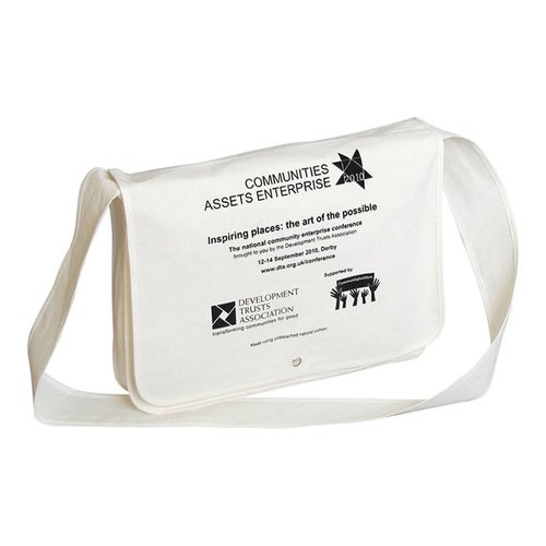 DISC Cotton Messenger Bag Main Image