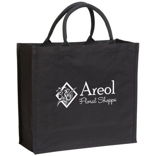 Broomfield Cotton Tote Bag - Black Main Image