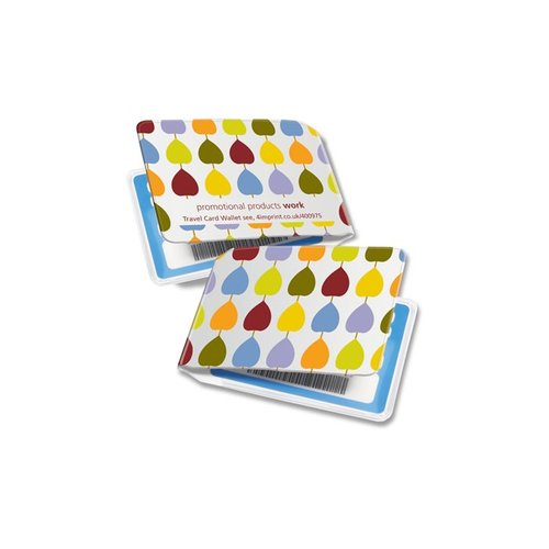 Oyster Wallet Travel Card Holder - Leaf Design Main Image