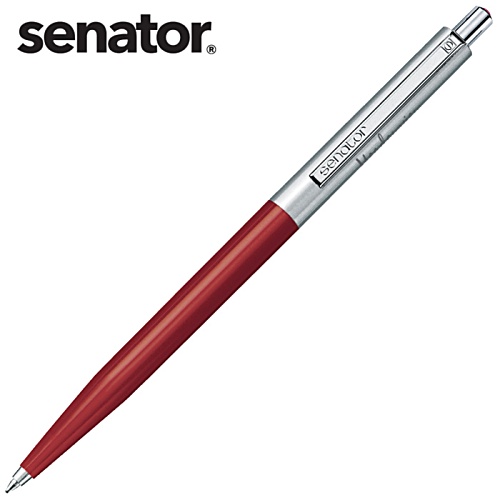 Senator® Point Pen - Stainless Steel - Engraved Main Image