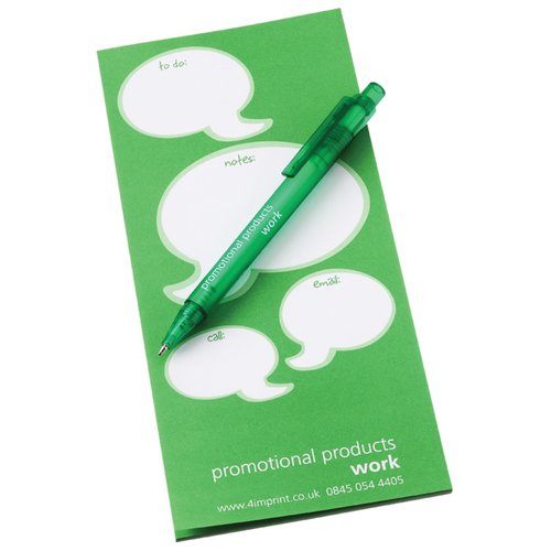 DISC Pad & Frosted Calypso Pen Gift Pack - 25 Sheets Main Image
