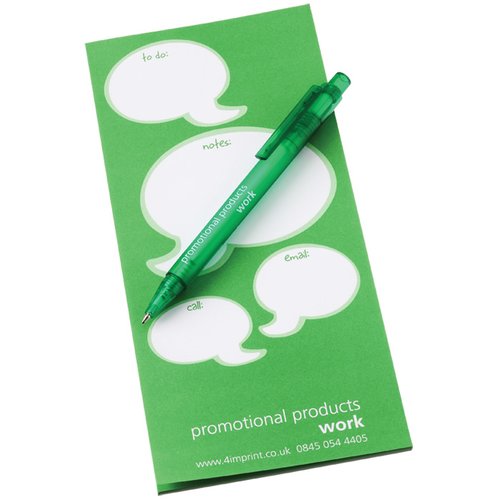 DISC Pad & Frosted Calypso Pen Gift Pack - 50 Sheets Main Image