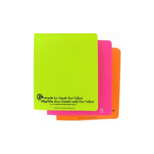 DISC Recycled A5 Polypropylene Ring Binder Main Image