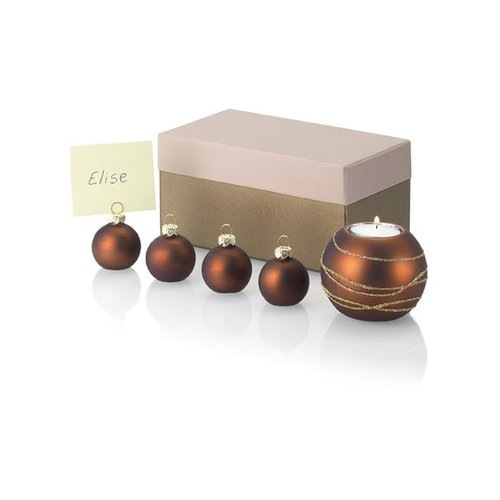 DISC Candle & Bauble Decoration Set Main Image