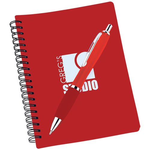 DISC Pocket Buddy Notebook & Curvy Pen Main Image