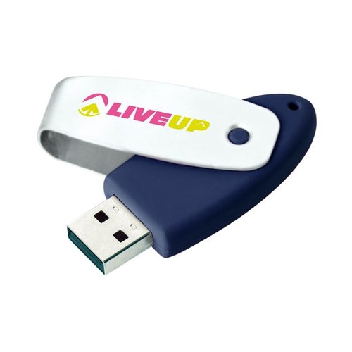 4gb Oval Twister Flashdrive Main Image