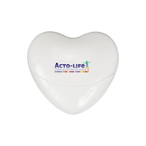 DISC Heart Shaped Pedometer - Full Colour Main Image
