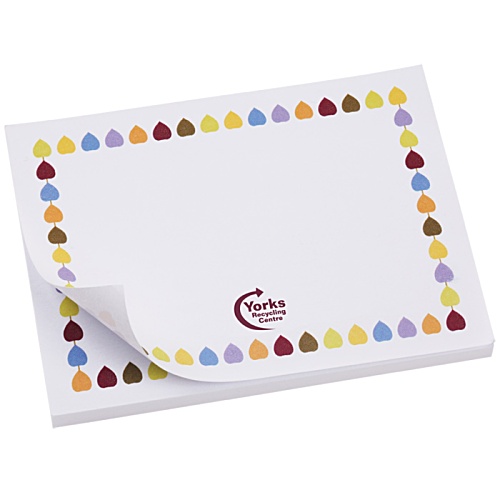 BIC® Sticky Notes - A7 - 50 Sheets - Leaf Design Main Image