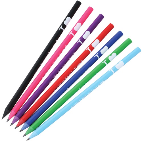 SUSP Recycled Pencil - I Love Design Main Image