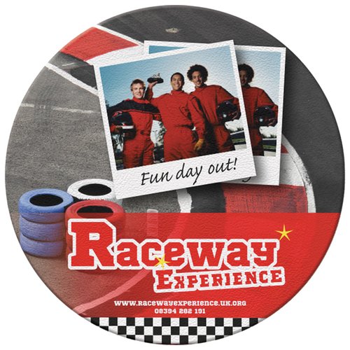 DISC Brite-Mat Mousemat - Round - Full Colour Main Image