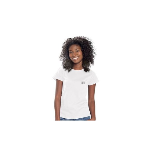 DISC Hanes Ladies LiberTy T-Shirt - White Main Image