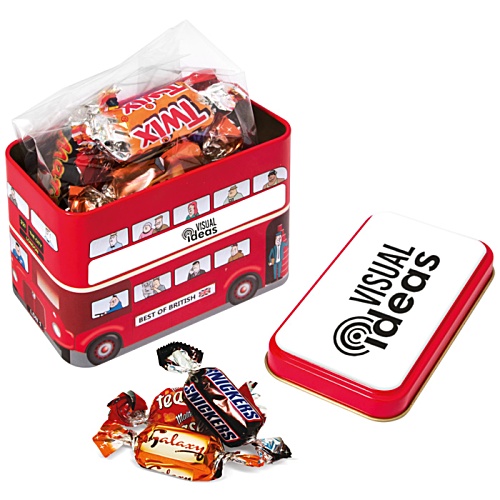 DISC London Bus Tin - Celebrations Main Image