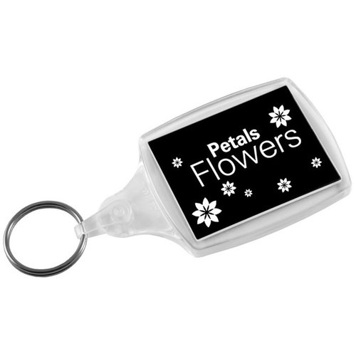 DISC Promotional Keyring - Flat Clip - Printed Main Image