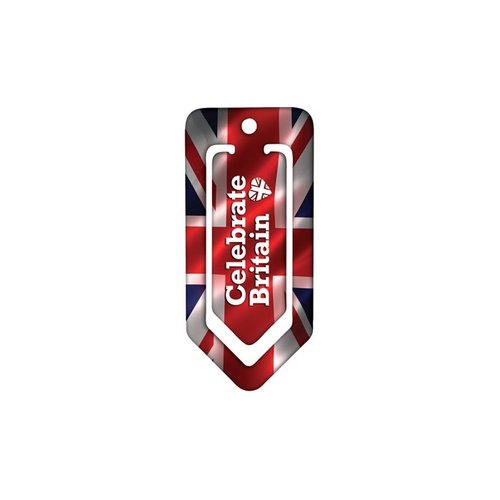 DISC Jumbo Paper Clip - Union Jack Main Image