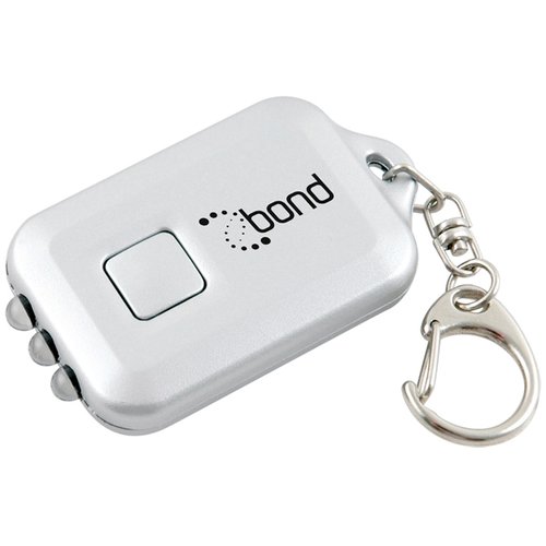DISC Solar Powered Torch Keyring Main Image